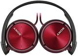 Sony MDR-ZX310 Foldable Headphones - Metallic Red