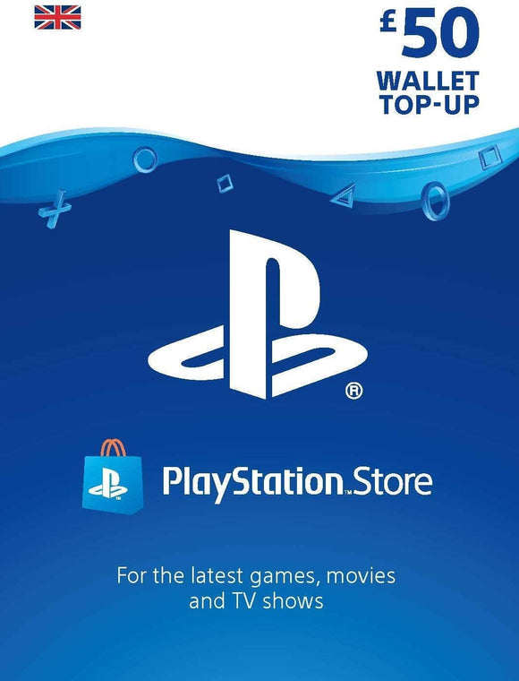 £50 PlayStation Store Gift Card - UK account