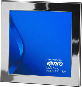 Kenro Symphony Elegant Silver Frame 5x5"