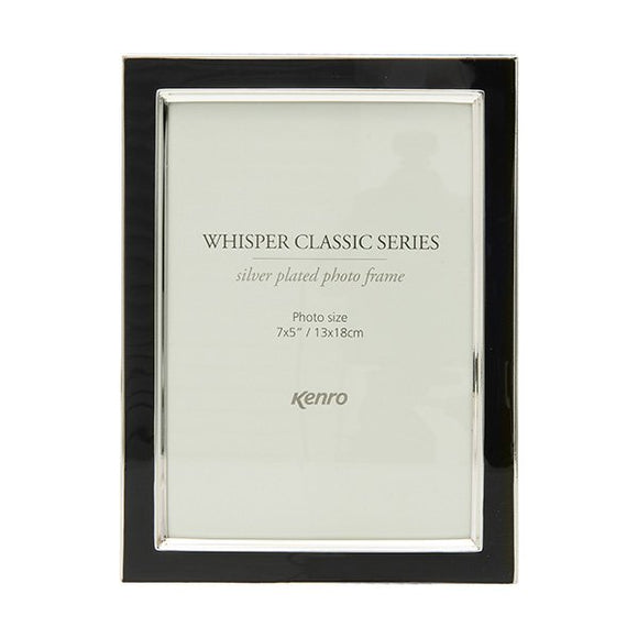 Whisper Classic Frame Black inlay 7x5